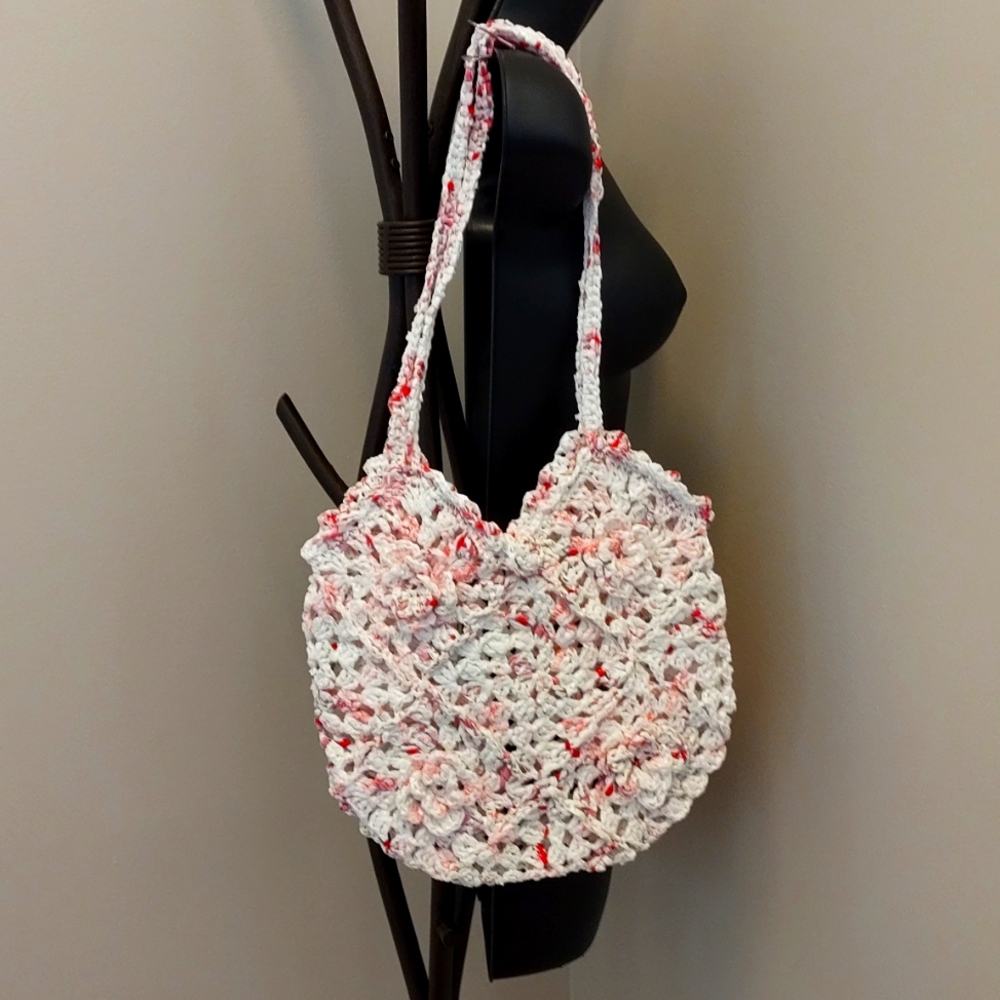 Handmade Rose Granny tote